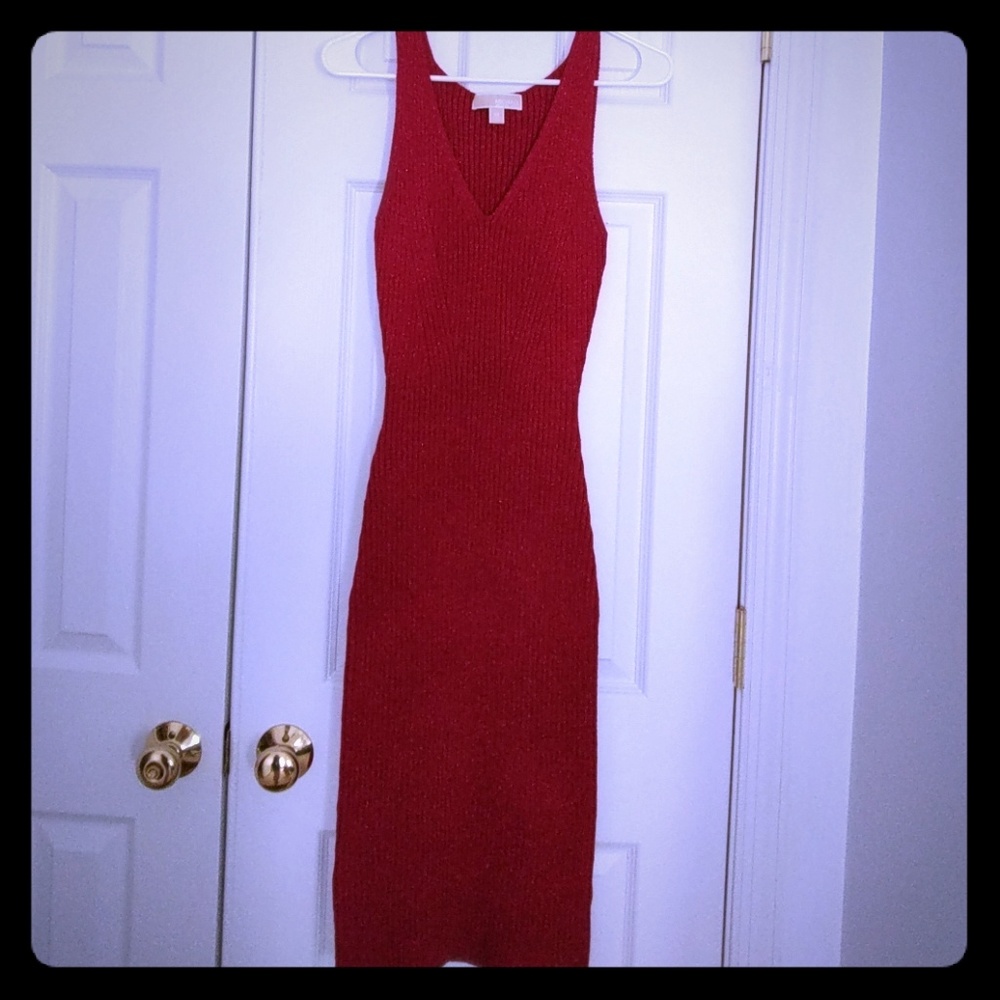 Michael Kors Red Hot Dress!